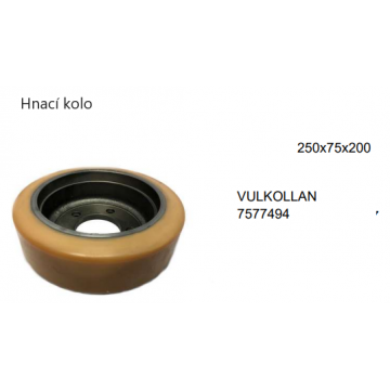 Hnací kolo 250x75x200...