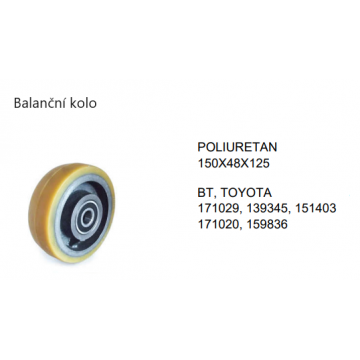 Balanční kolo 150x48x125...