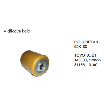 Vidlicové kolo 85x100...
