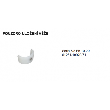 POUZDRO ULOŽENÍ VĚŽE řada...