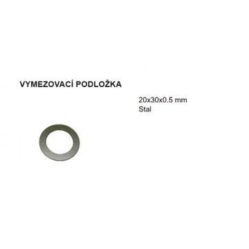 VYMEZOVACÍ PODLOŽKA...