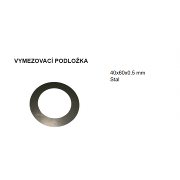 VYMEZOVACÍ PODLOŽKA...
