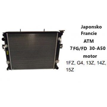 Chladič Toyota 7FG/FD...