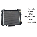 Chladič Toyota 6FG/FD 10-18 motor 4Y 5K 1DZ ATM