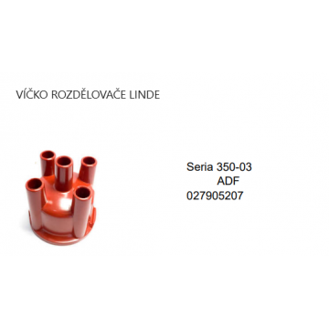 Víčko rozdělovače Linde-...