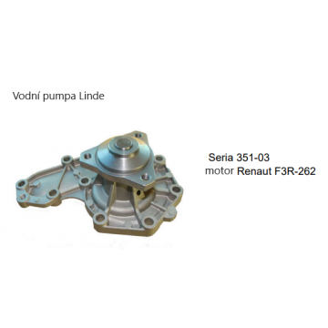 Vodní pumpa Linde série...