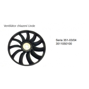 Ventilátor chlazení Linde,...