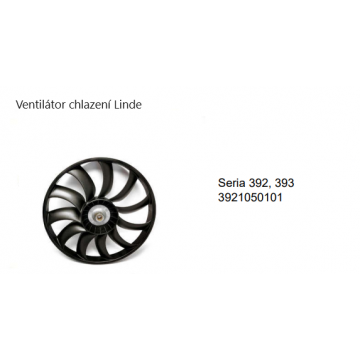 Ventilátor chlazení Linde,...