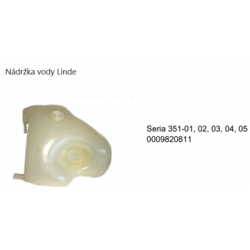 Nádržka vody Linde série...
