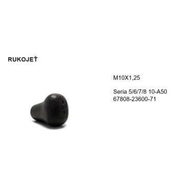 RUKOJEŤ  M10x1,25 série...