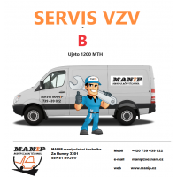 Periodický servis B - po ujetí 1200 MTH
